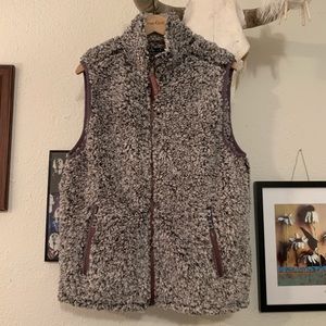 True Grit Frosty Tipped Double Up Vest